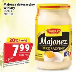 Prim Market Majonez dekoracyjny Winiary 400 ml NESTLE oferta