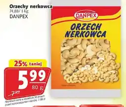 Prim Market Orzechy nerkowca 80 g DANPEX oferta