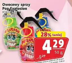 Prim Market Owocowy spray Pop Explosion 50g MAXCO oferta