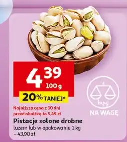 Auchan Pistacje solone oferta