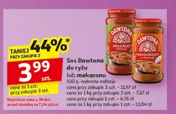 Auchan Sos pomidorowy ze śmietaną Dawtona oferta