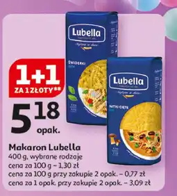 Auchan Makaron nitki cięte Lubella makaron oferta