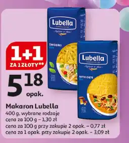 Auchan Makaron nitki cięte Lubella makaron oferta