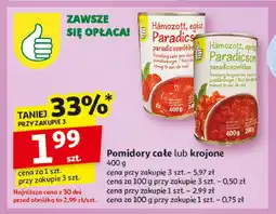 Auchan Pomidory całe Podniesiony kciuk oferta
