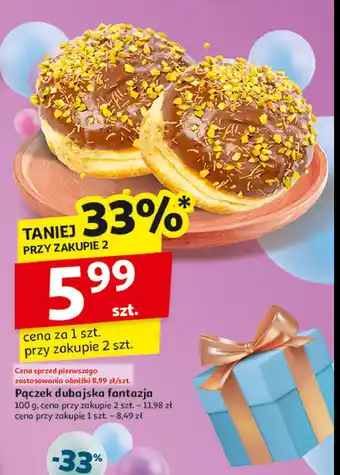 Auchan Pączek fantazja dubajska oferta