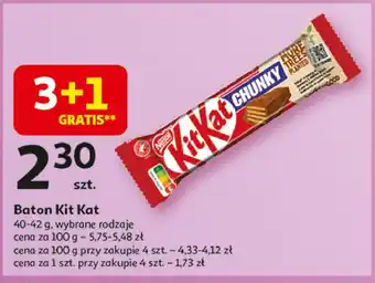 Auchan Baton Kitkat oferta