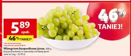 Auchan Winogrona białe bezpestkowe oferta
