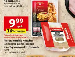 Auchan Kiszka ziemniaczana z suchą krakowską Olewnik oferta