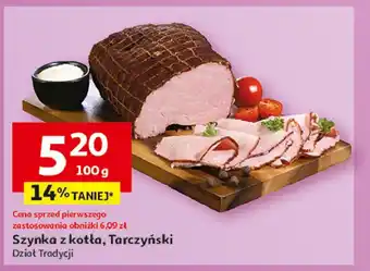 Auchan Szynka z kotła Tarczyński oferta