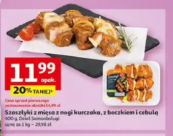 Auchan Szaszłyki drobiowe z cebulą i boczkiem Superdrob oferta
