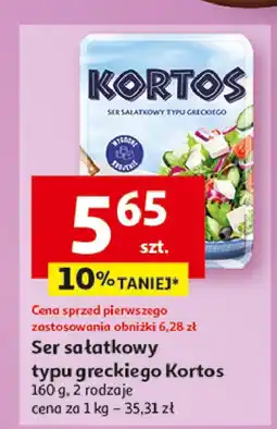 Auchan Kortos ser sałatkowy Turek naturek Turek 123 oferta