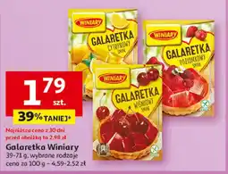 Auchan Galaretka wiśniowa Winiary galaretka oferta