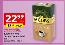 Auchan Kawa Jacobs cronat gold oferta
