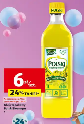 Auchan Olej rzepakowy Polski oferta