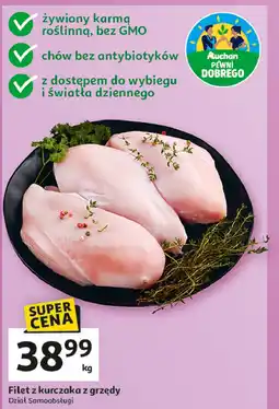 Auchan Filet z piersi kurczaka z grzędy Auchan pewni dobrego oferta