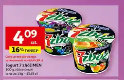 Auchan Jogurt brzoskwinia-gruszka Bakoma 7 zbóż men oferta