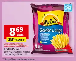 Auchan Frytki Mccain golden longs oferta