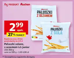 Auchan Paluszki słone Auchan oferta