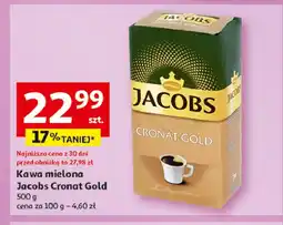 Auchan Kawa Jacobs cronat gold oferta