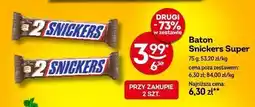 Żabka Baton Snickers Super 75g oferta