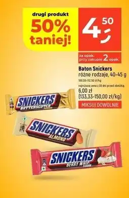 Dealz Baton Snickers Berry Whip oferta