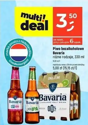 Dealz Piwo Bavaria 0.0% Ginger & Lime oferta