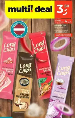 Dealz Chipsy śmietana - cebula Long Chips oferta