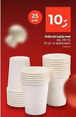 Dealz Kubeczki papierowe 250 ml oferta