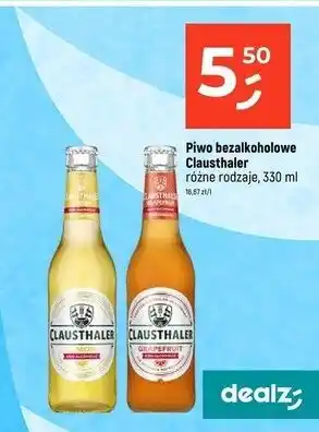 Dealz Piwo Clausthaler Grapefruit oferta