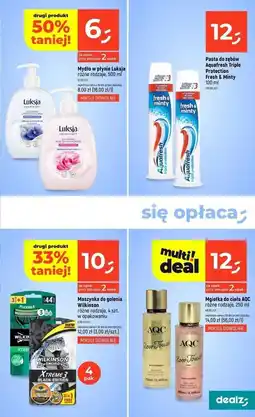 Dealz Mydło w płynie rose & milk proteins Luksja Creamy Soft oferta