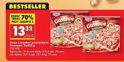 Biedronka Pizza z szynką i pieczarkami Dr. Oetker Guseppe oferta