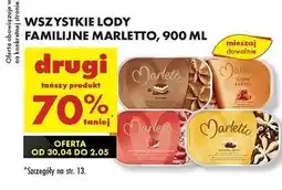 Biedronka Lody banana split Marletto oferta