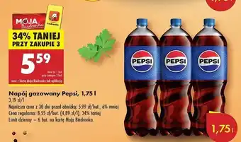 Biedronka Napój Pepsi oferta