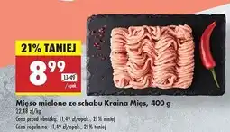Biedronka Mięso mielone ze schabu Kraina Mięs oferta