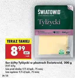 Biedronka Ser tylżycki Światowid oferta