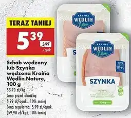 Biedronka Schab wędzony Kraina Wędlin Nature oferta