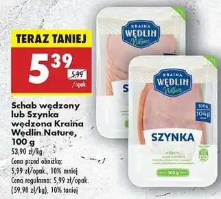 Biedronka Schab wędzony Kraina Wędlin Nature oferta