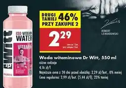 Biedronka Napój liczi i gruszka Dr Witt Vitamin Water oferta