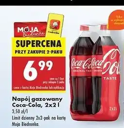 Biedronka Napój Coca-Cola oferta