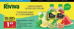 Biedronka Lemoniada lemon-watermelon Riviva oferta