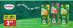 Biedronka Napój kiwi limonka Hortex Tropical Duo oferta
