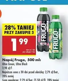 Biedronka Napój czarny Frugo oferta