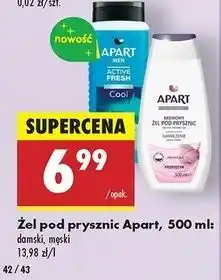 Biedronka Żel pod prysznic magnolia + prebiotyk Apart Creamy Care oferta