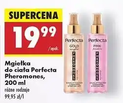 Biedronka Mgiełka rozświetlająca pink passion Perfecta Pheromones Active oferta