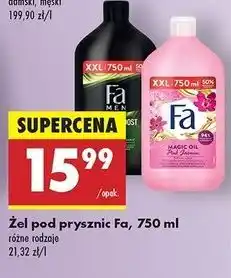 Biedronka Żel pod prysznic Fa Men Sport Energy Boost oferta