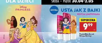 Biedronka Pomadka disney princess watermelon sorbet Nivea oferta