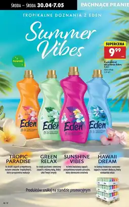 Biedronka Koncetrat do płukania green relax Eden Summer oferta