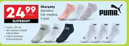 Biedronka Skarpety damskie 35-46 Puma oferta