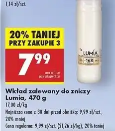 Biedronka Wkład zalewany 168h Lumia oferta