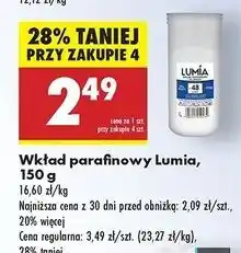 Biedronka Wkład parafinowy 48h 150 g Lumia oferta